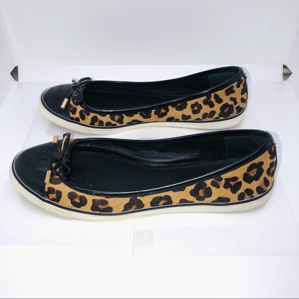 Tory Burch Skyler Leopard Print Sneaker Shoe